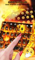 Burning Keyboard Wallpaper HD 截图 1