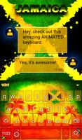 Jamaica Animated Keyboard تصوير الشاشة 2