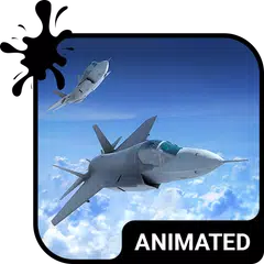 Скачать Jet Flight Animated Keyboard + APK