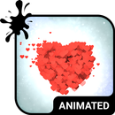 Hearts Live Wallpaper Keyboard APK