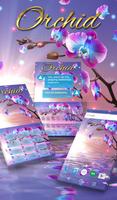 Orchid Keyboard & Wallpaper Cartaz