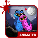 Owl Love Keyboard & Wallpaper APK
