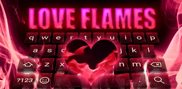 Love Flames Wallpaper