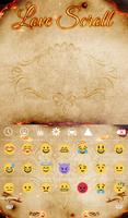 Love Scroll Animated Keyboard ảnh chụp màn hình 3