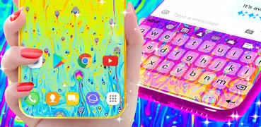 Liquid Rainbow Wallpaper Theme