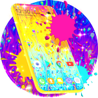 Liquid Rainbow Wallpaper Theme icône