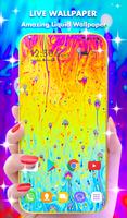 Liquid Rainbow Wallpaper Theme پوسٹر