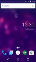 برنامه‌نما Bubble Pop Wallpaper Theme عکس از صفحه