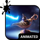 Magic Lamp Animated Keyboard + Zeichen