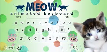 Meow Animated Keyboard + Live 