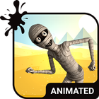 Mummy Dance Keyboard Theme HD icône