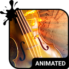 Music Vibes Animated Keyboard icône