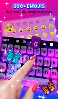 Neon Butterflies Wallpaper HD ảnh chụp màn hình 2