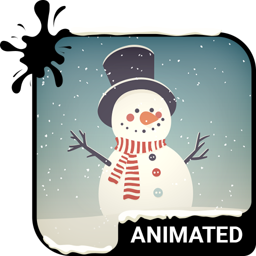 Snowman Animated Keyboard + Li