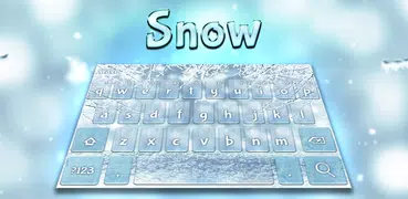 Snow Keyboard & Wallpaper