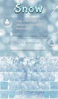Snow Keyboard & Wallpaper ảnh chụp màn hình 2