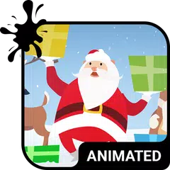 Santa Dance Animated Theme APK Herunterladen