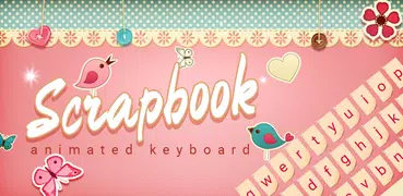 Scrapbook Animated Keyboard