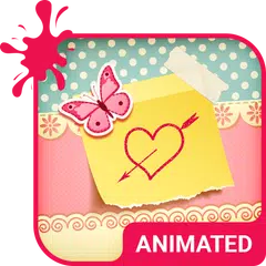 Scrapbook Animated Keyboard アプリダウンロード
