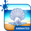 Seaside Keyboard + Wallpaper APK