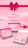 Silky Pink Animated Keyboard + Poster