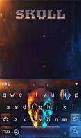 Skull Keyboard & Wallpaper ảnh chụp màn hình 1