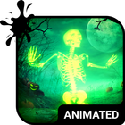 Skeleton Dance Wallpaper Theme أيقونة