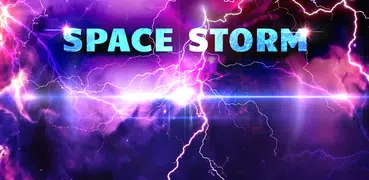 Space Storm Animated Keyboard 