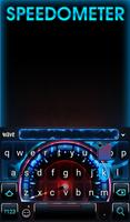 Speedometer Keyboard Wallpaper capture d'écran 1