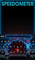 Speedometer Keyboard Wallpaper تصوير الشاشة 1