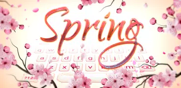 Spring Keyboard & Wallpaper
