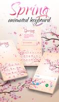 Spring Animated Keyboard + Liv penulis hantaran