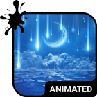 Star Rain Keyboard + Wallpaper أيقونة