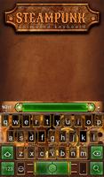 Steampunk 2 Animated Keyboard ảnh chụp màn hình 1