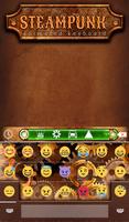 Steampunk 2 Animated Keyboard ảnh chụp màn hình 3