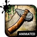 Stone Age Keyboard + Wallpaper APK