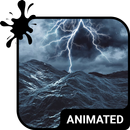 Stormy Sea Keyboard Wallpaper APK