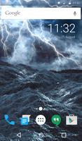Stormy Sea Keyboard Wallpaper ảnh chụp màn hình 1