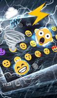 Stormy Sea Keyboard Wallpaper captura de pantalla 2
