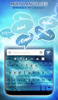 Storm Keyboard Live Wallpaper capture d'écran 3