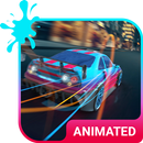 Street Race Animated Keyboard  APK