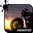 Sunset Ride Animated Keyboard