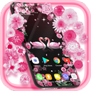 Swans Love Wallpaper APK