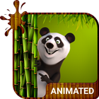 Panda Animated Custom Keyboard أيقونة