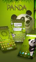 Panda Animated Custom Keyboard plakat
