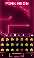 Pink Neon Keyboard & Wallpaper ảnh chụp màn hình 3