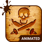 Pirates Animated Keyboard ícone
