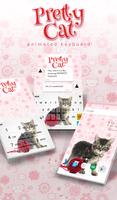 Pretty Cat Animated Keyboard + 포스터