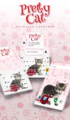 Скачать Pretty Cat Animated Keyboard + XAPK