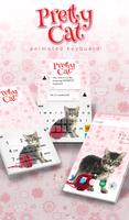 Pretty Cat Animated Keyboard + पोस्टर